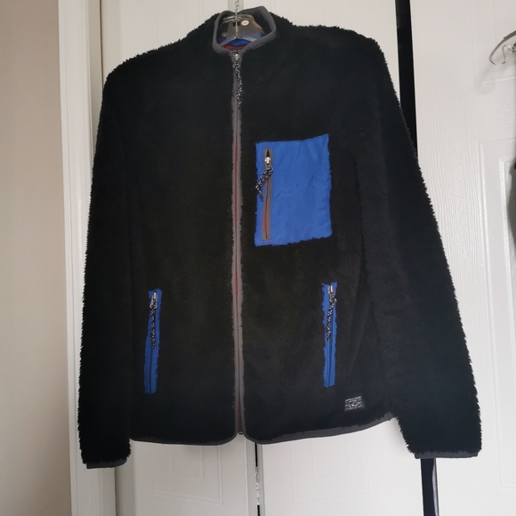 AMERICAN EAGLE SHERPA FLEECE JACKET - Picture 1 of 4